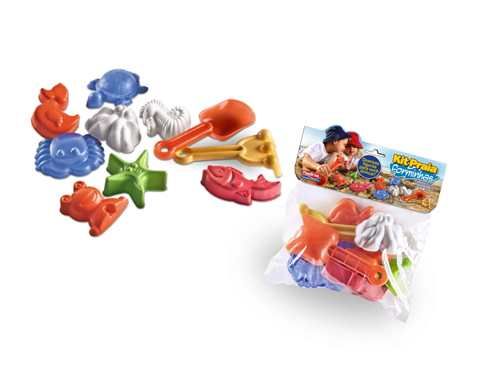 Kit Praia Forminha com 10 unidades