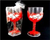 Taça Vinho Halloween. Venda por unidade.