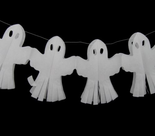 Guirlanda Halloween Fantasminha.