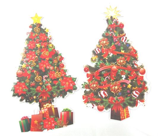 Painel Decorativo Árvore de Natal c/ 2 un 40 cm