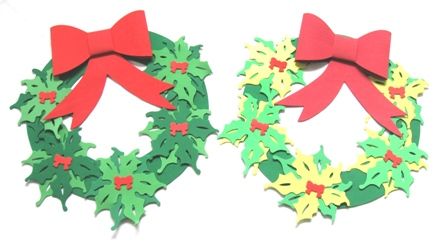 Guirlanda de Natal em EVA.