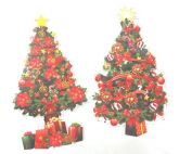 Painel Decorativo Árvore de Natal c/ 2 un 40 cm