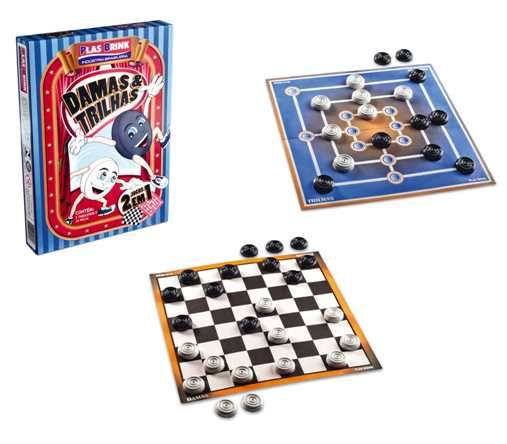 Jogos Dama e Trilha Luxo