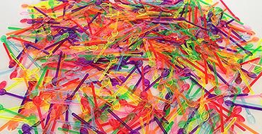 Colher Mini Cristal Fluorescente - pacote c/ 100 unidades