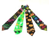 Gravata Halloween Neon - Brilha na Luz Negra